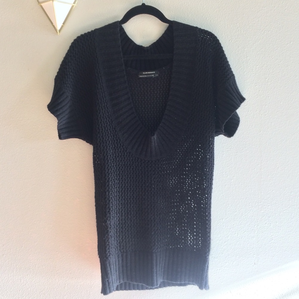 Oversized knit top